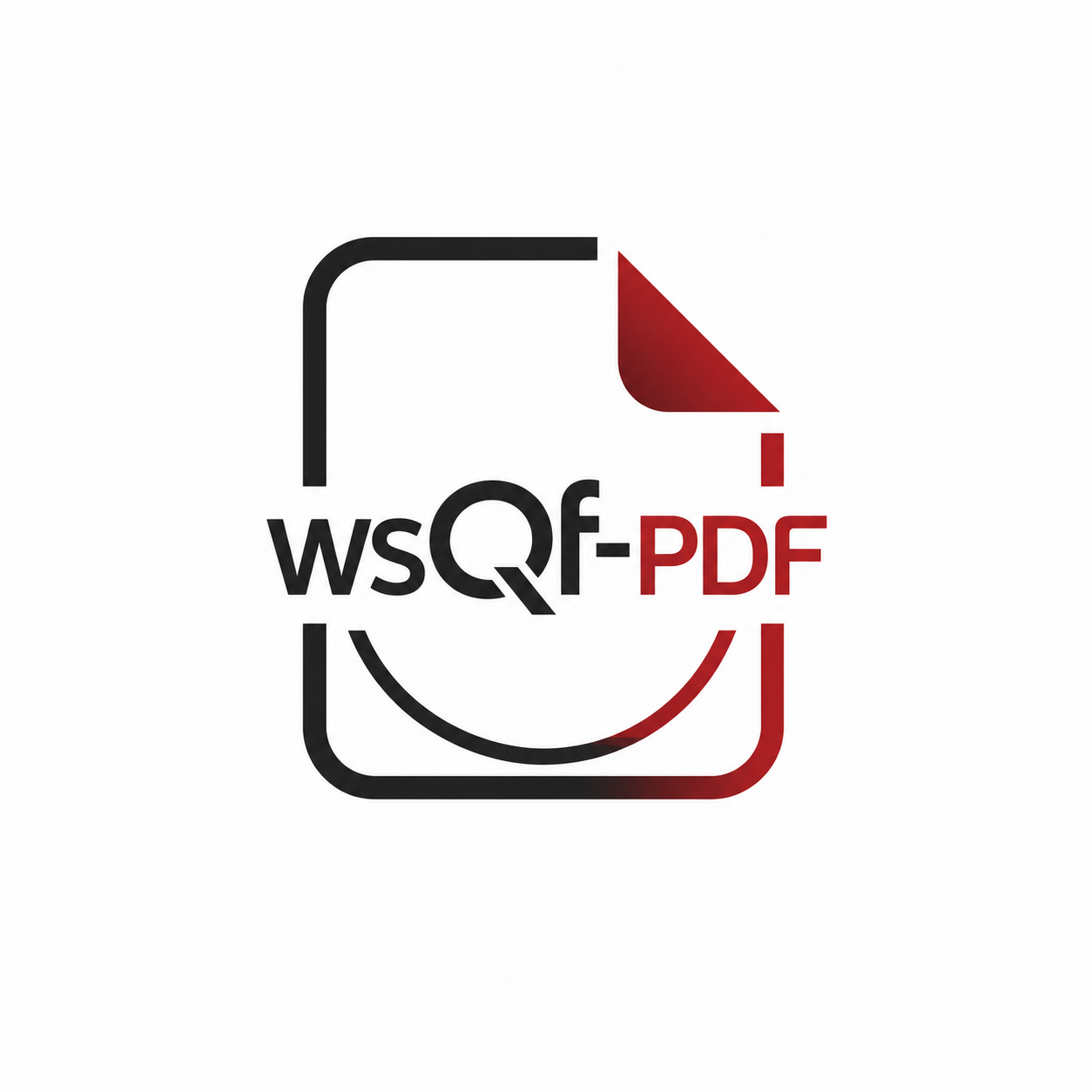 wsQf-PDF 로고